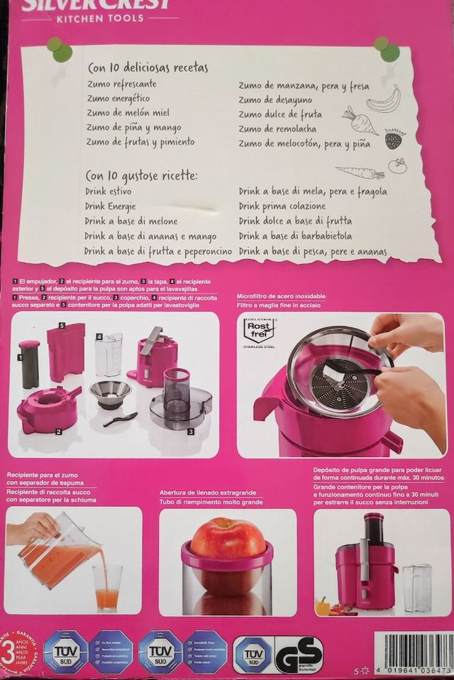 Centrifuga per frutta e verdura