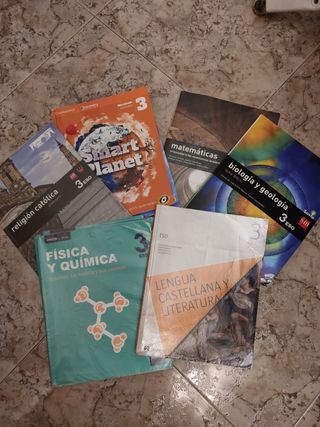 Libros texto 3°ESO