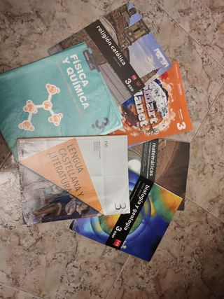 Libros texto 3°ESO