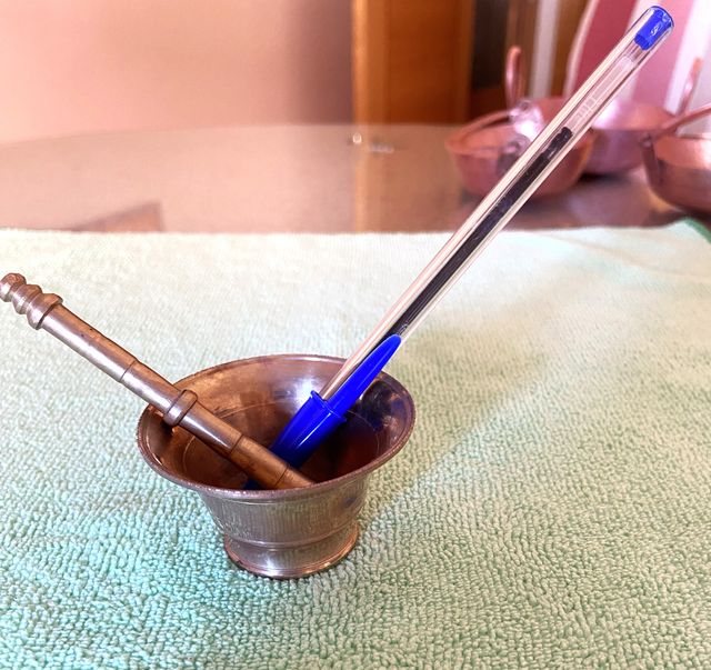 MINIATURAS DE OBJETOS DE COBRE