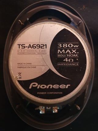 ALTAVOCES PIONEER JBL BOSE + AMPLIFICADORES