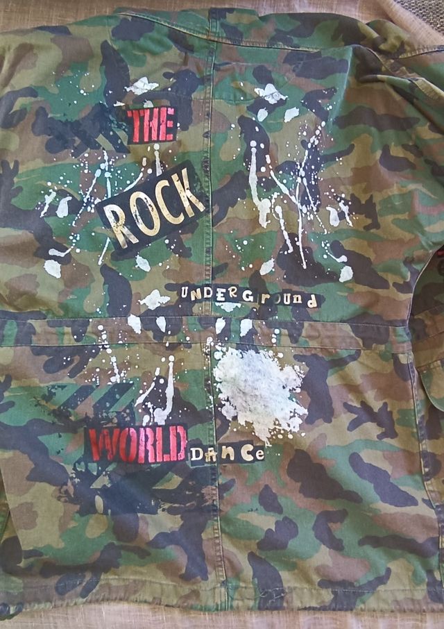 Chaqueta militar zara 