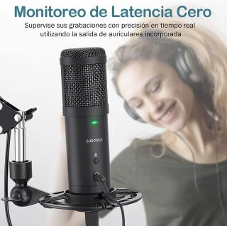 Micrófono de condensador USB