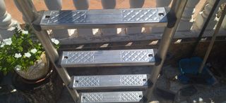 Escalera de piscina acero inoxidable