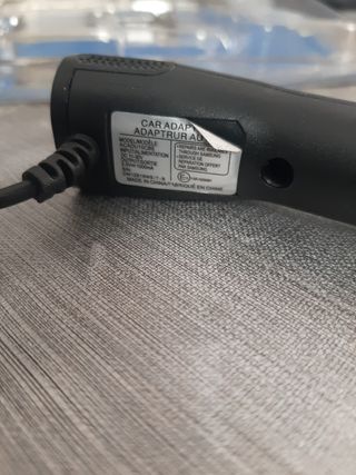 Cargador portatil para coche