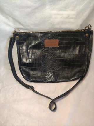 maravilloso bolso piel auténtica, firma Pelle,Pell