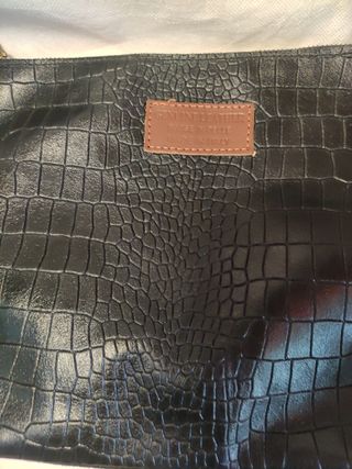 maravilloso bolso piel auténtica, firma Pelle,Pell