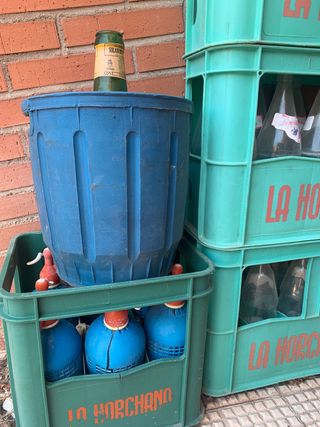 Botellas y sifones antiguos Horchana y Solan de Ca