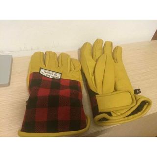 Guanti Nuovi Timberland Cuoio Qaudri Quadretti