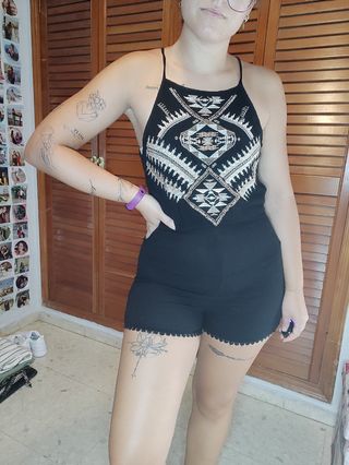 Mono negro talla S