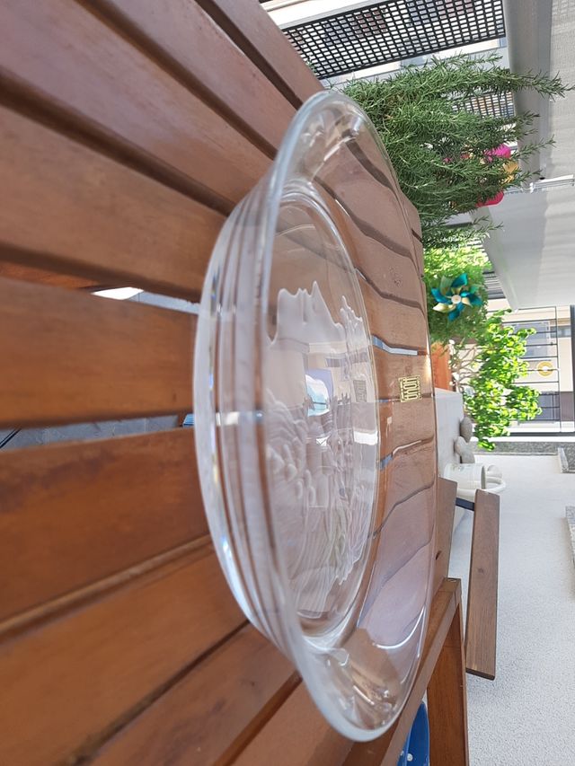 Centrotavola in cristallo