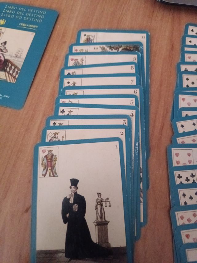 Baraja tarot Libro del destino 2002