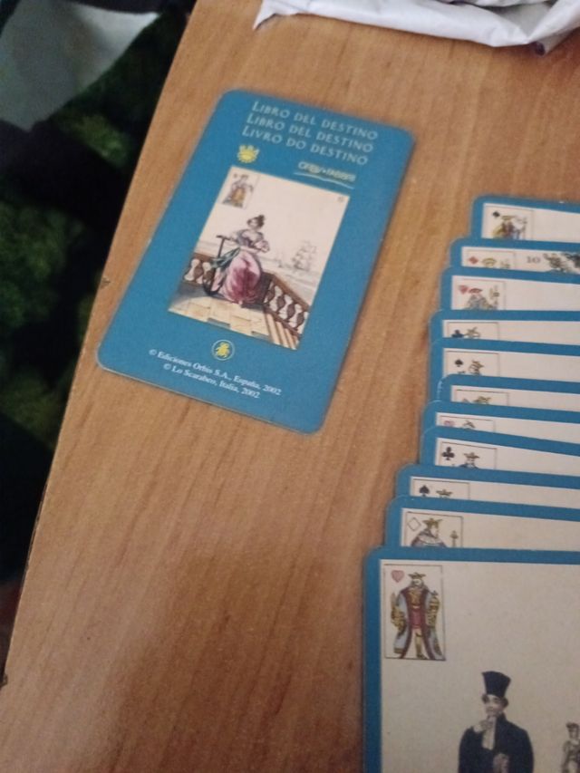 Baraja tarot Libro del destino 2002
