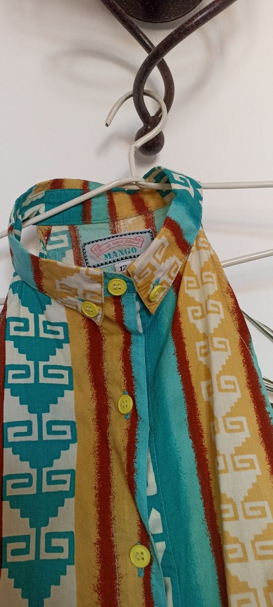 Camisa manga ranglan de Mango