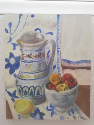 Lote de cuadros al óleo
