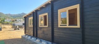 Se venden casas de madera montadas