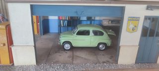 Taller maqueta coches más coche Seat 600