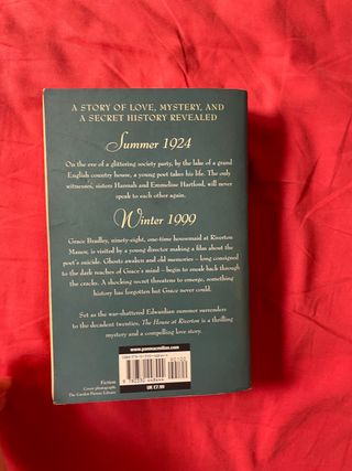 libro: the house at Riverton, de Kate Morton