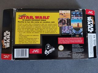 SNES Super Star Wars Ep IV A New Hope Nintendo Pal