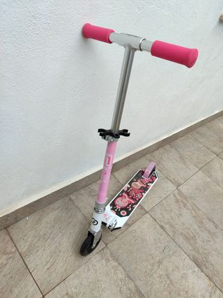 Patinete niña Oxelo rosa 