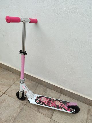 Patinete niña Oxelo rosa 