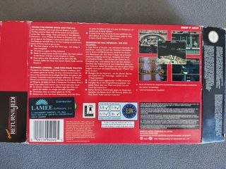 SNES Star Wars Return of the Jedi Ep VI PAL