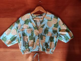 Camisa estampada Zara