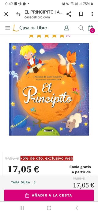 Cuento Infantil El Principito