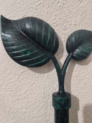 Barra para cortina 1,42 cm color verde