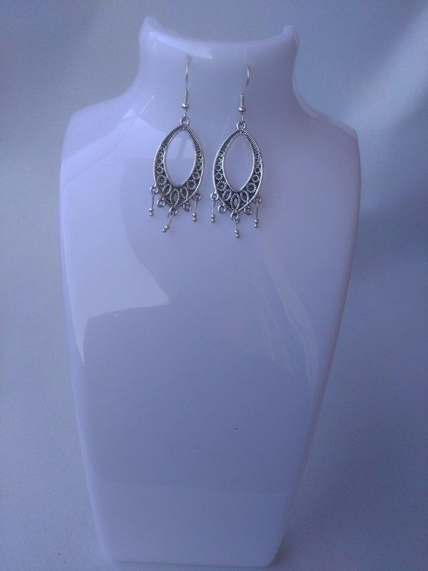 Pendientes colgantes India Plata 925