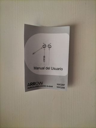 auriculares + micro in ear