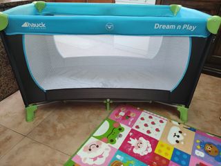 Cuna viaje con colchón