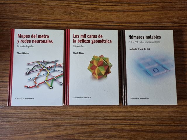 29 Libros Colección El mundo es matemático