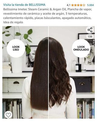 Alisador de pelo BELLISSIMA ITALIA