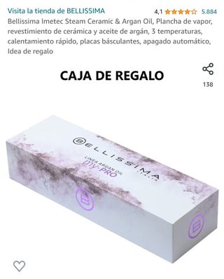 Alisador de pelo BELLISSIMA ITALIA