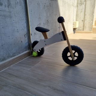 Bicicleta de madera