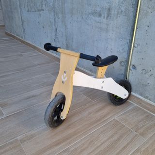 Bicicleta de madera