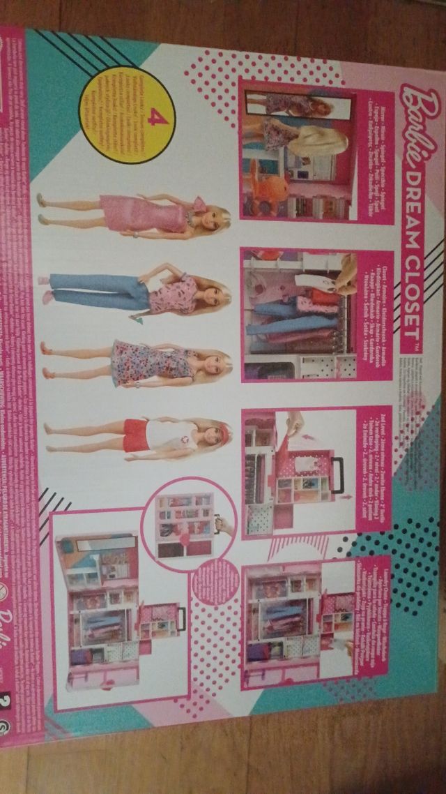 Barbie fashionista armario de ensueño