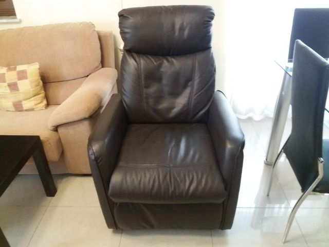 URGE Sillón relax símil piel