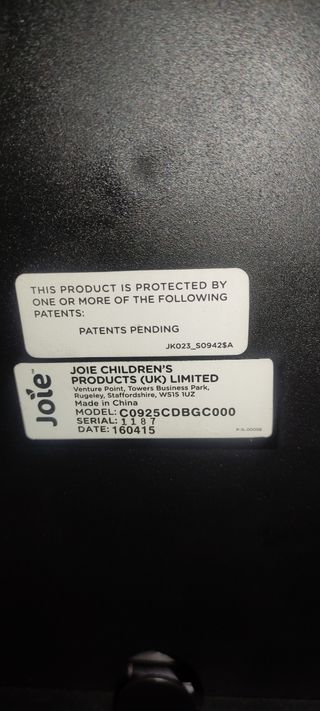 Silla Coche joie Stages