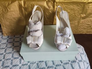 Zapatos novia raso