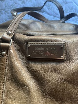 bolso bimba y lola piel