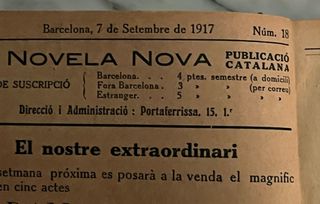 Antiguo libro catalan