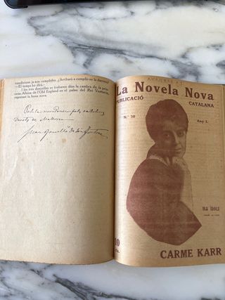 Antiguo libro catalan