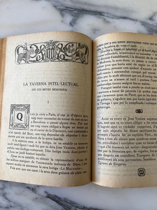 Antiguo libro catalan