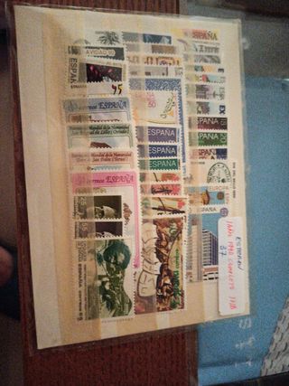 Sellos 1990,año completo