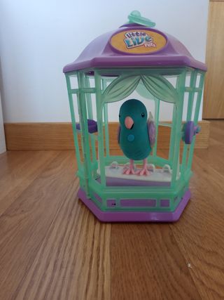litle live pets pájaro con luz en alas