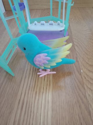 litle live pets pájaro con luz en alas