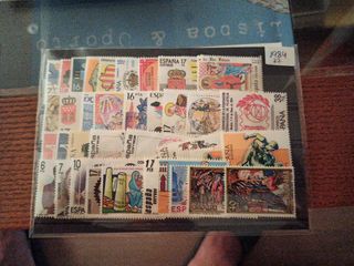 Sellos España, año completo 1984