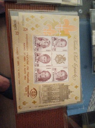 Sellos España, año completo 1984